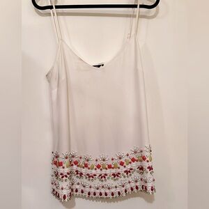 Beaded top in perfect condition. Not one jewel/gem missing